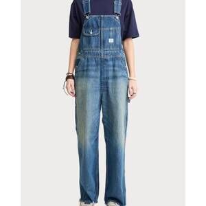 NEW DENIMIST slouch bib overall in esher blue wash